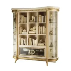 MELODIA Włoski Regał Biblioteczka do salonu 205cm / ArredoClassic