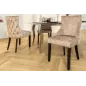 Invicta Krzesło CASTLE DELUXE z uchwytem w kształcie głowy lwa 50cm / 45734