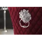 Invicta Krzesło CASTLE DELUXE z uchwytem w kształcie głowy lwa 53cm / 40472