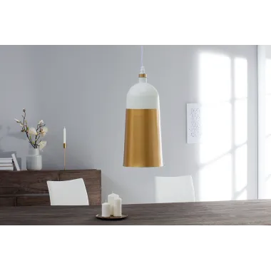 Invicta Lampa wisząca MODERN CHIC białe złoto / 37701