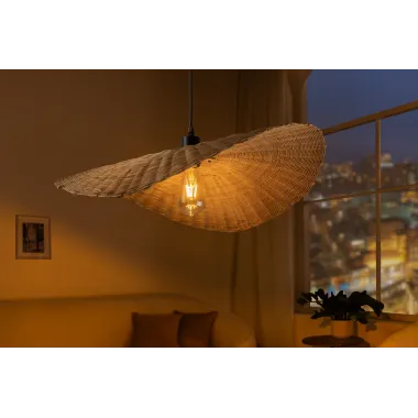 Invicta Lampa wisząca ORGANIC LIVING bambus naturalny  70cm / 44519