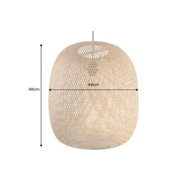 Invicta Lampa wisząca ORGANIC LIVING bambus naturalny  50cm / 40591