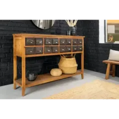Invicta Heritage Konsola lite drewno sosny 125cm / 44480