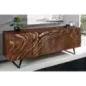 Invicta FLUID Komoda lite drewno akacji brązowa 3D 175cm / 45593 Invicta FLUID Komoda lite drewno akacji brązowa 3D 175cm / 45593