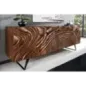 Invicta FLUID Komoda lite drewno akacji brązowa 3D 175cm / 45593 Invicta FLUID Komoda lite drewno akacji brązowa 3D 175cm / 45593