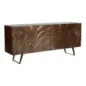 Invicta FLUID Komoda lite drewno akacji brązowa 3D 175cm / 45593 Invicta FLUID Komoda lite drewno akacji brązowa 3D 175cm / 45593