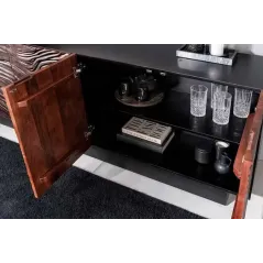 Invicta FLUID Komoda lite drewno akacji orzechowy brąz 3D 175cm / 45599