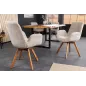 Invicta Krzesło BALTIC obrotowe 360° beżowe Bouclé 61cm / 44199 Invicta Krzesło BALTIC obrotowe 360° beżowe Bouclé 61cm / 44199
