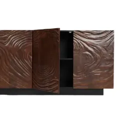 Invicta FLUID Komoda lite drewno akacji orzechowy brąz 3D 175cm / 45599