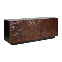Invicta FLUID Komoda lite drewno akacji orzechowy brąz 3D 175cm / 45599