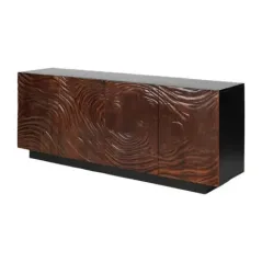 Invicta FLUID Komoda lite drewno akacji orzechowy brąz 3D 175cm / 45599