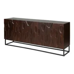 Invicta DUNE Komoda lite drewno akacji orzechowy brąz 3D 175cm / 45596
