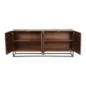 Invicta DUNE Komoda lite drewno akacji orzechowy brąz 3D 175cm / 45596 Invicta DUNE Komoda lite drewno akacji orzechowy brąz 3D 175cm / 45596