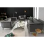 Invicta Sofa NOBLESSE 2 osobowa szary aksamit 165cm / 45050 Invicta Sofa NOBLESSE 2 osobowa szary aksamit 165cm / 45050