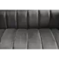 Invicta Sofa NOBLESSE 2 osobowa szary aksamit 165cm / 45050 Invicta Sofa NOBLESSE 2 osobowa szary aksamit 165cm / 45050