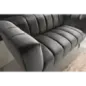 Invicta Sofa NOBLESSE 2 osobowa szary aksamit 165cm / 45050 Invicta Sofa NOBLESSE 2 osobowa szary aksamit 165cm / 45050