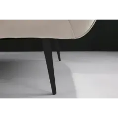 Invicta Sofa Noblesse 2 osobowa szampański aksamit 165cm / 44537