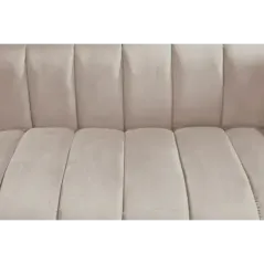 Invicta Sofa Noblesse 2 osobowa szampański aksamit 165cm / 44537