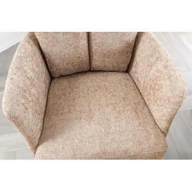Invicta Krzesło obrotowe BIG GEORGE 360° z podłokietnikami 59cm / 44438