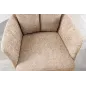 Invicta Krzesło obrotowe BIG GEORGE 360° z podłokietnikami 59cm / 44438