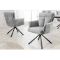 Invicta Krzesło obrotowe BIG GEORGE 360° z podłokietnikami 59cm / 44439