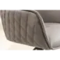 Invicta Krzesło EUPHORIA skórzane taupe obrotowe 180° / 45862 Invicta Krzesło EUPHORIA skórzane taupe obrotowe 180° / 45862