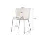 Invicta Krzesło LYON kolor miętowy 54cm / 44963