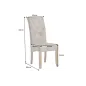 Invicta Krzesło CASA mikrofibra taupe 45cm / 46553