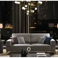 MERIDIANA Włoska Sofa 3 osobowa tapicerowana 240cm / Adora
