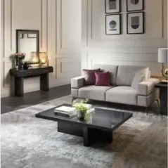 MERIDIANA Włoska Sofa 3 osobowa tapicerowana 240cm / Adora
