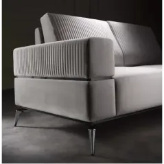 MERIDIANA Włoska Sofa 3 osobowa tapicerowana 240cm / Adora