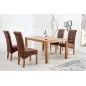 Invicta Krzesło CASA mikrofibra w kolorze whisky 45cm / 37292