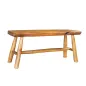 Invicta Ławka ROOT drewno tekowe w kolorze naturalnego brązu 100 cm / 44709