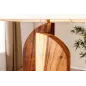 Invicta Lampa stołowa LOVERS naturalny klosz z drewna deszczowego 60cm / 46649