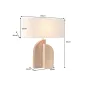 Invicta Lampa stołowa LOVERS naturalny klosz z drewna deszczowego 60cm / 46649
