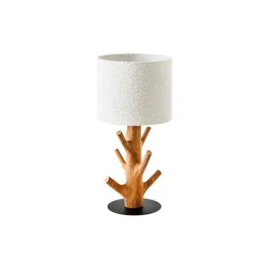 Invicta Lampa stołowa JEWELRY z naturalnego drewna mangostanu 60cm / 46649