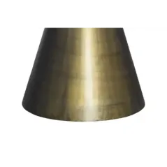 Invicta Stół okrągły ELEGANCIA miedziana podstawa marmurowy blat Ø 100cm / 44859