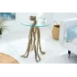 Invicta Stolik boczny WILDLIFE OCTOPUS szkło hartowane 70cm / 43498