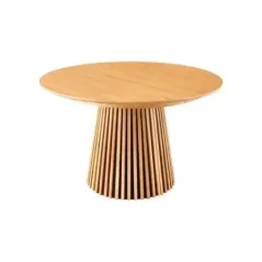 Invicta Stół do jadalni VALHALLA WOOD rozkładany jasny dąb 120-160-200cm / 44092