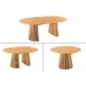 Invicta Stół do jadalni VALHALLA WOOD rozkładany jasny dąb 120-160-200cm / 44092 Invicta Stół do jadalni VALHALLA WOOD rozkładany jasny dąb 120-160-200cm / 44092