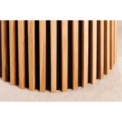 Invicta Stół do jadalni VALHALLA WOOD rozkładany jasny dąb 120-160-200cm / 44092