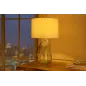 Invicta Lampa stołowa CLASSIC biały klosz ze szkła pochodzącego z recyklingu 60cm / 44495