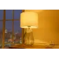 Invicta Lampa stołowa CLASSIC biały klosz ze szkła pochodzącego z recyklingu 60cm / 44495