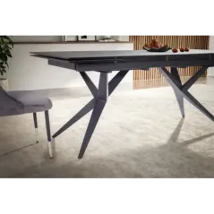Wohnling ECSTASY Stół do jadalni ceramiczna lawa 180-220-260cm / WL7.146