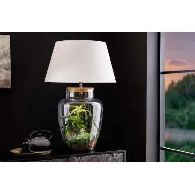 Invicta Lampa stołowa CLASSICO szkło z możliwością wypełnienia  80cm / 44816