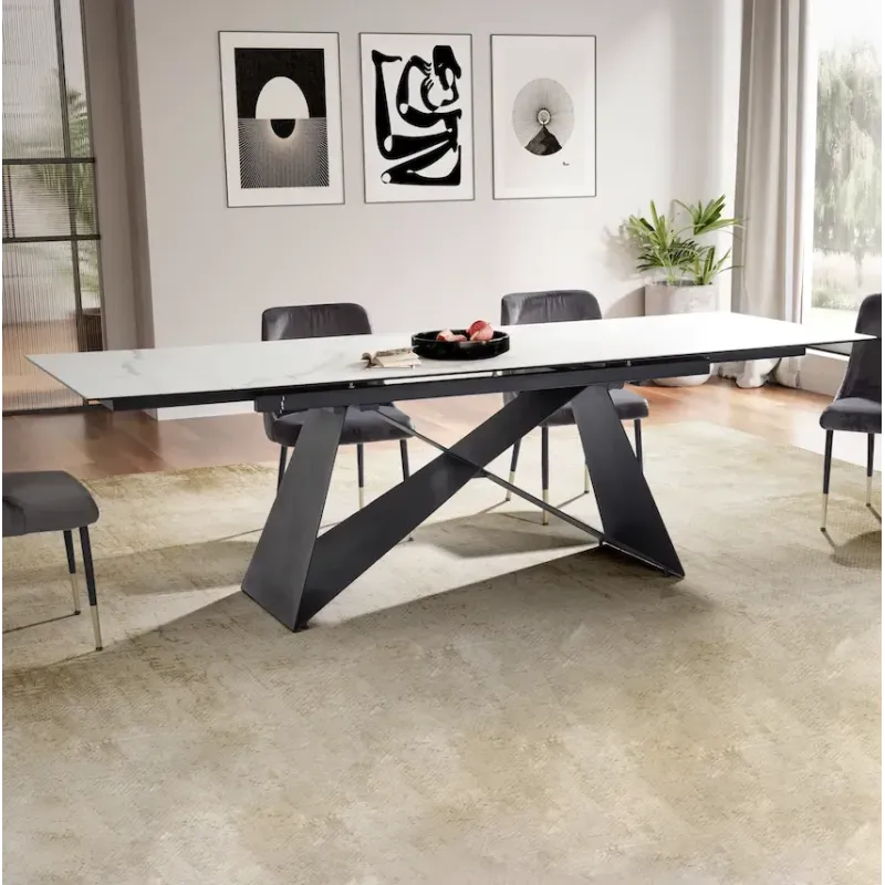 Wohnling DELIGHT Stół do jadalni ceramiczna lawa 180-220-260cm / WL7.147 Wohnling DELIGHT Stół do jadalni ceramiczna lawa 180-220-260cm / WL7.147