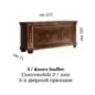 MODIGLIANI Włoska Komoda Bufet 3 drzwiowa 217 x 101 x 71cm / Arredoclassic MODIGLIANI Włoska Komoda Bufet 3 drzwiowa 217 x 101 x 71cm / Arredoclassic