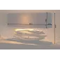 Invicta Lampa stołowa RIVERINE drewno teakowe 80cm / 17327