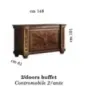 MODIGLIANI Włoska Komoda Bufet 2 drzwiowa 148 x 101 x 61cm / Arredoclassic MODIGLIANI Włoska Komoda Bufet 2 drzwiowa 148 x 101 x 61cm / Arredoclassic