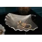Invicta Patera dekoracyjna GINKGO srebrna 33cm / 41778